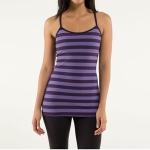 Lululemon Power Y Tank *Luon Micro Macro Stripe